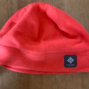 Orange Columbia hat